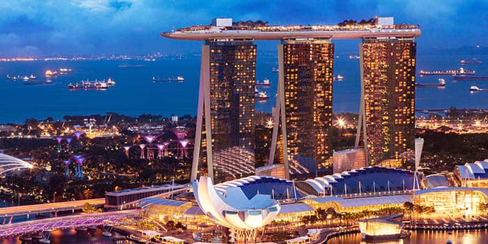 สิงคโปร์ต่ออายุใบอนุญาตคาสิโนของ Marina Bay Sands
