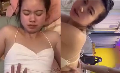 Onlyfans Bimxz น้องบิ๋ม โดนผัวจับเย็ดคาชุดนอน ท่าหมากระเด้ารัวๆ