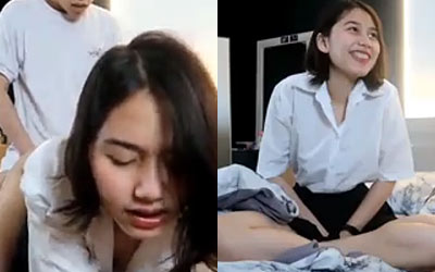 Onlyfans น้องไข่เน่า kainaoa คอสเพลย์ใส่ชุดนักเรียน อมควย เย็ดท่าหมา